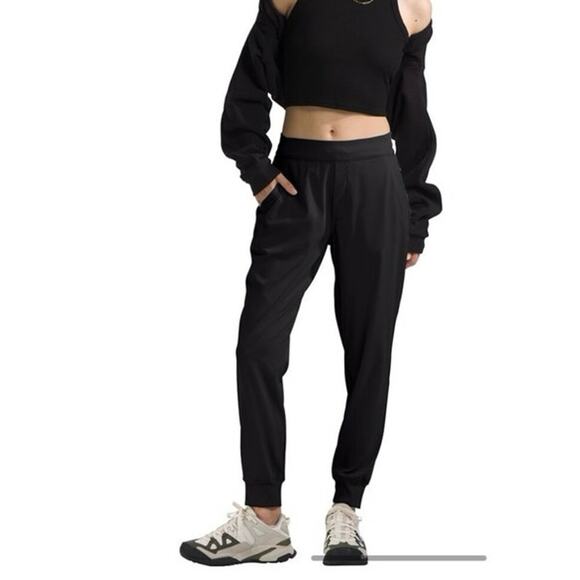 The North Face Aphrodite Jogger black- Women's size medium - Picture 1 of 12
